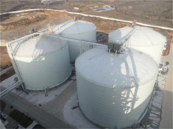 上海5000吨立式粉煤灰储存罐
